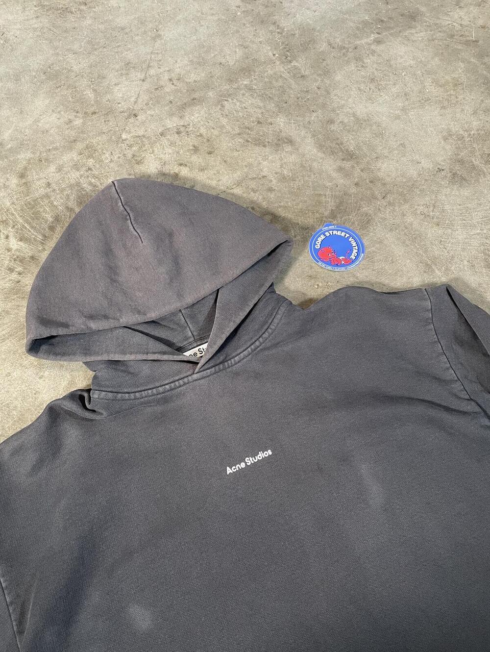Oversized Black Acne Studios Hoodie S 24x29